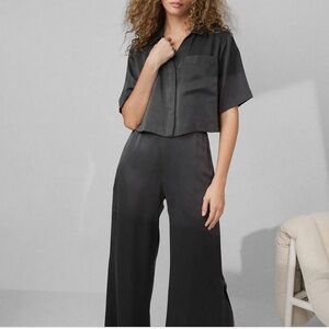 LUNYA washable Silk High Rise Pant set